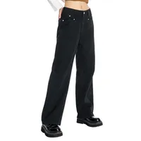 Women's Casual Daily Streetwear Solid Color Full Length Jeans main image 3
