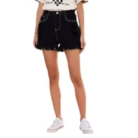 Women's Holiday Street Classic Style Streetwear Solid Color Shorts Jeans main image 3