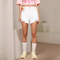 Women's Casual Daily Streetwear Solid Color Shorts Jeans main image 1