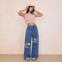 Women's Casual Daily Streetwear Daisy Full Length Jeans main image 3