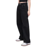 Women's Casual Daily Streetwear Solid Color Full Length Jeans main image 4