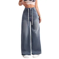 Women's Casual Daily Streetwear Solid Color Full Length Jeans main image 2