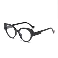 Hip-Hop Streetwear Leopard PC UV400 Protection Tinted Lenses Oval Frame Full Frame Glasses sku image 7