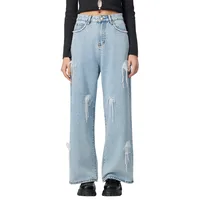 Women's Holiday Street Simple Style Classic Style Solid Color Full Length Jeans sku image 10