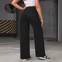 Women's Casual Daily Streetwear Solid Color Full Length Jeans main image 2