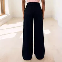 Women's Holiday Street Streetwear Solid Color Full Length Jeans main image 2