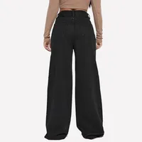 Women's Daily Street Simple Style Classic Style Solid Color Full Length Jeans main image 1