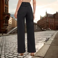 Women's Daily Street Basic Classic Style Solid Color Full Length Jeans main image 2