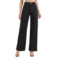 Women's Daily Street Basic Classic Style Solid Color Full Length Jeans main image 3