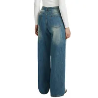 Women's Daily Street Streetwear Solid Color Full Length Jeans main image 2