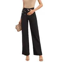 Women's Holiday Street Classic Style Streetwear Solid Color Full Length Jeans main image 2