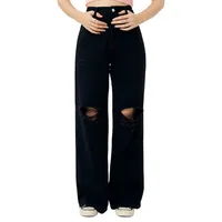 Women's Holiday Daily Classic Style Streetwear Solid Color Full Length Jeans main image 1