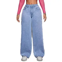 Women's Daily Street Streetwear Solid Color Full Length Jeans main image 2