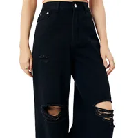 Women's Holiday Daily Classic Style Streetwear Solid Color Full Length Jeans main image 2