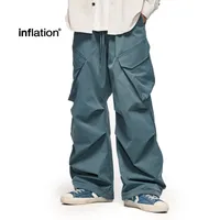 INF Men's Wear | Large Pocket Workwear Functional Wide Leg Pants  Fall/Winter Fashion Brand Loose Casual Pants main image 1