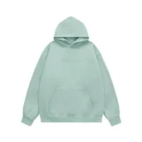 * INF Men's Wear | FOG Morandi Color 350G Gel Printing Fleece-lined Hooded Wear  Spring Fashion Brand Leisure sku image 3