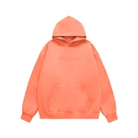 * INF Men's Wear | FOG Morandi Color 350G Gel Printing Fleece-lined Hooded Wear  Spring Fashion Brand Leisure sku image 8