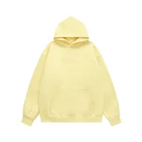 * INF Men's Wear | FOG Morandi Color 350G Gel Printing Fleece-lined Hooded Wear  Spring Fashion Brand Leisure sku image 9