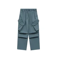 INF Men's Wear | Large Pocket Workwear Functional Wide Leg Pants  Fall/Winter Fashion Brand Loose Casual Pants sku image 6
