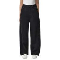 Women's Holiday Street Classic Style Streetwear Solid Color Full Length Jeans sku image 5