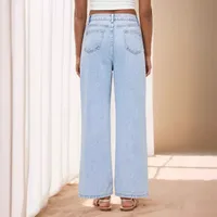 Women's Holiday Daily Streetwear Solid Color Full Length Jeans main image 1