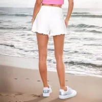 Women's Holiday Daily Simple Style Classic Style Solid Color Shorts Jeans main image 1