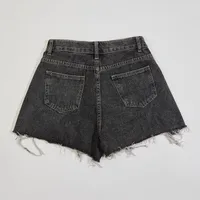 Women's Holiday Street Streetwear Solid Color Shorts Jeans main image 2