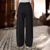 Women's Holiday Street Classic Style Streetwear Solid Color Full Length Jeans main image 3