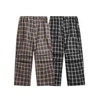 INF Men's Wear | Plaid Parachute Wide Leg Pants  Summer New Loose Casual Pants Joker Pants Men main image 2