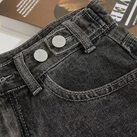 Women's Holiday Street Streetwear Solid Color Shorts Jeans main image 3