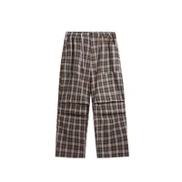 INF Men's Wear | Plaid Parachute Wide Leg Pants  Summer New Loose Casual Pants Joker Pants Men sku image 1