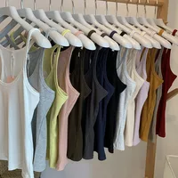 Women's Camisole Tank Tops Simple Style Classic Style Solid Color main image 1