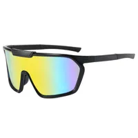 Simple Style Cool Style Solid Color PC UV400 Protection Square Full Frame Glasses main image 2