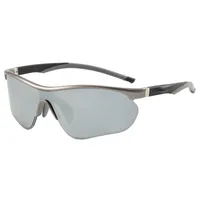 Basic Simple Style Solid Color PC UV400 Protection Special-Shaped Mirror Half Frame Glasses sku image 2