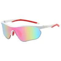 Basic Simple Style Solid Color PC UV400 Protection Special-Shaped Mirror Half Frame Glasses sku image 6