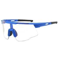 Simple Style Classic Style Solid Color PC UV400 Protection Special-Shaped Mirror Half Frame Glasses sku image 4