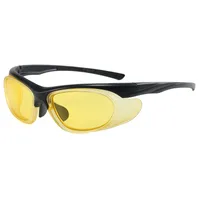 Simple Style Sport Style Solid Color PC UV400 Protection Oval Frame Full Frame Glasses sku image 6
