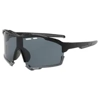Classic Style Sport Style Solid Color PC Biker Full Frame Glasses main image 1