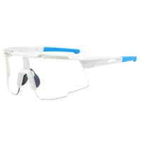 Simple Style Classic Style Solid Color PC UV400 Protection Special-Shaped Mirror Half Frame Glasses sku image 1