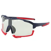 Classic Style Sport Style Solid Color PC Biker Full Frame Glasses sku image 8