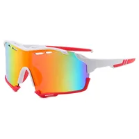 Classic Style Sport Style Solid Color PC Biker Full Frame Glasses sku image 6