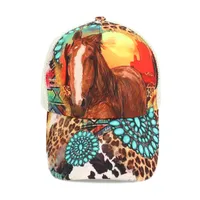 Unisex Streetwear Horse Curved Eaves Baseball Cap main image 1