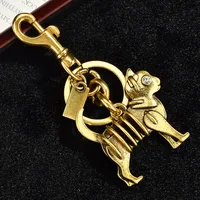 1 Piece Vintage Style Classic Style Dinosaur Alloy Plating Bag Pendant Keychain sku image 1
