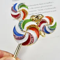 1 Piece Cute Lollipop Alloy Plating Bag Pendant Keychain main image 3