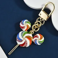 1 Piece Cute Lollipop Alloy Plating Bag Pendant Keychain sku image 1