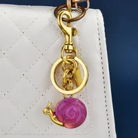 1 Piece Cute Classic Style Snails Alloy Plating Bag Pendant Keychain main image 4