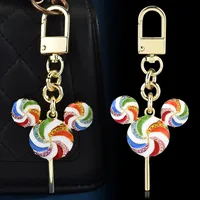 1 Piece Cute Lollipop Alloy Plating Bag Pendant Keychain main image 2