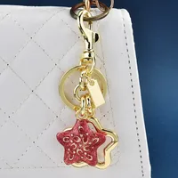1 Piece Cute Classic Style Pentagram Alloy Plating Bag Pendant Keychain main image 3