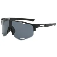 Elegant Simple Style Sport Style Geometric PC Biker Half Frame Glasses sku image 1