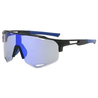Elegant Simple Style Sport Style Geometric PC Biker Half Frame Glasses sku image 2